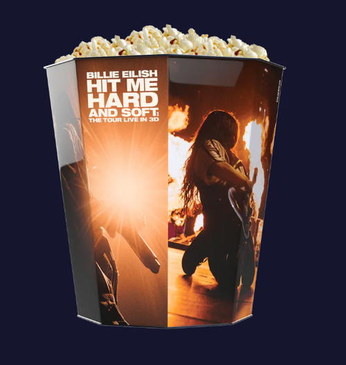 Hit me hard & soft Popcorn Bucket